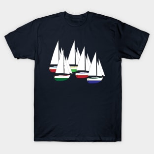 Westsail 32 Sailboats Racing T-Shirt